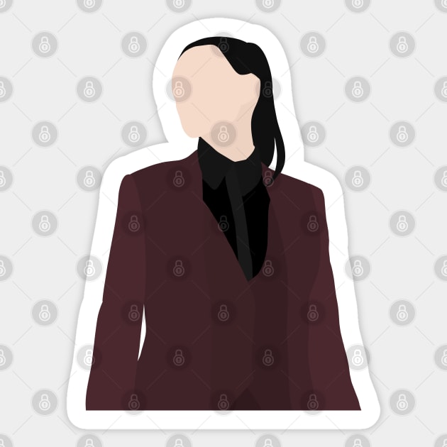 Lena Luthor (Digital Drawing) Sticker by brendalee